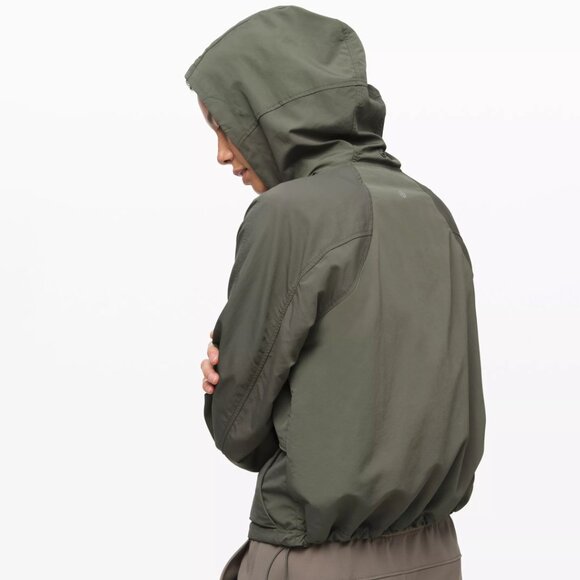 lululemon Grey Sage Always Effortless Jacket size 4 - Picture 6 of 16